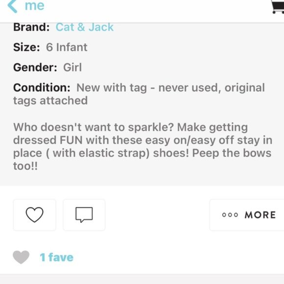 Cross posted! 🤩NEW sparkly shoes for dressing up or playing dress up🤩 see pic: - Picture 8 of 8